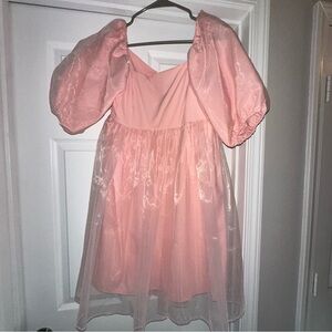 Pink Baby Doll dress